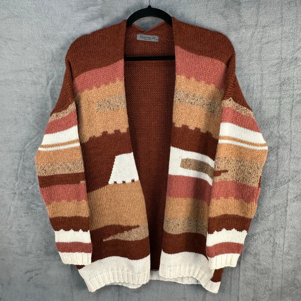 Anthropologie Multicolor Striped Cardigan
